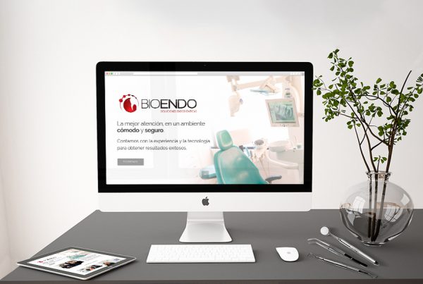 Diseño de página web clínica endodoncia bioendo.com.mx