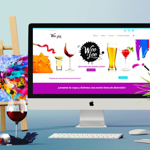Diseño de página web tienda en línea Woo-joo.com