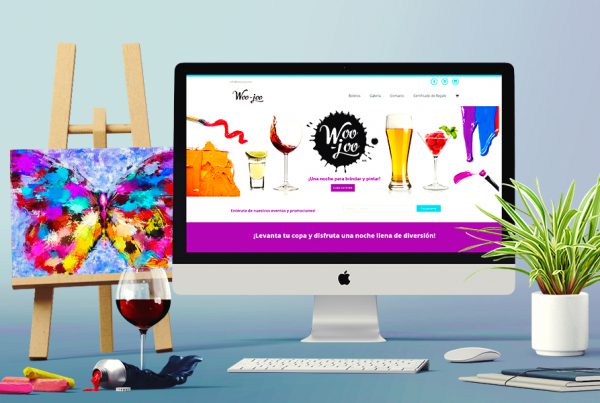 Diseño de página web tienda en línea Woo-joo.com
